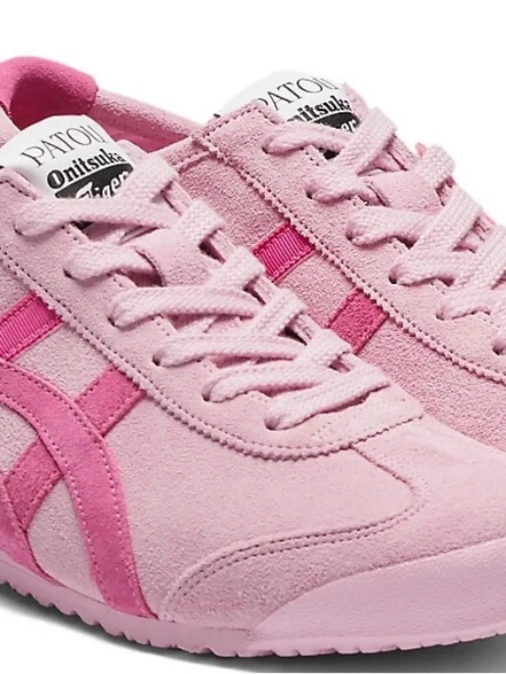 PSL PATOU x Onitsuka Tiger MEXICO 66 COTTON CANDY/BRIGHT ROSE Pink Limited